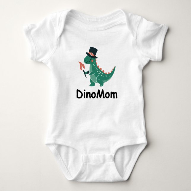 DinoMom Shirts - Bestes Muttertagsgeschenk (Vorderseite)