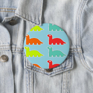 Dinos auf blau button