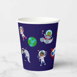 Dinos in Space Pappbecher