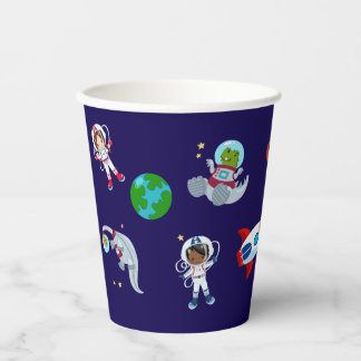 Dinos in Space Pappbecher