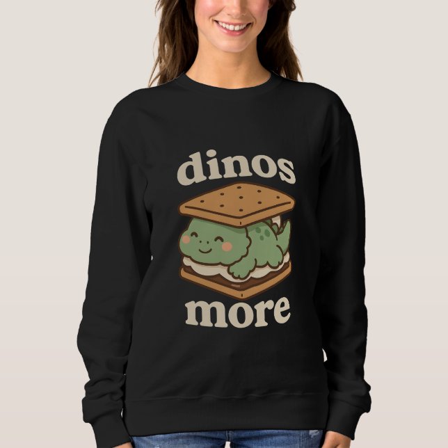 Dinos mehr  sweatshirt (Vorderseite)