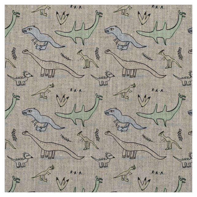 Dinos Stoff (Muster)