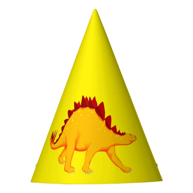 Dinosauer Party Hat Partyhütchen (Vorderseite)