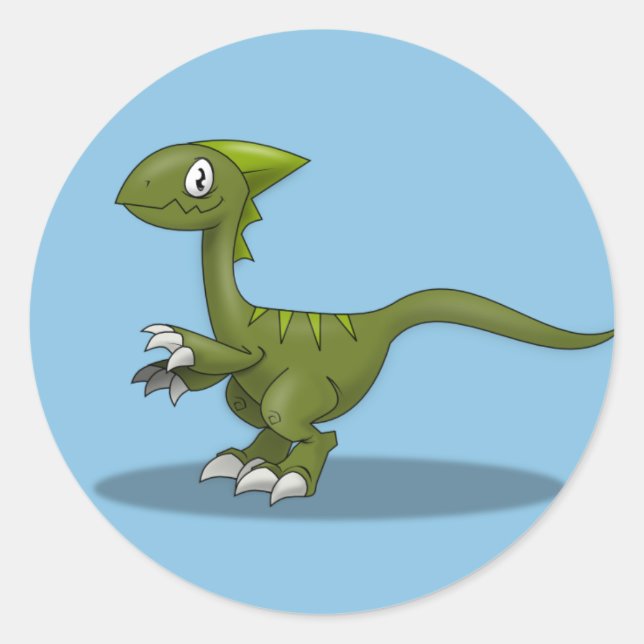 Dinosauer Stickers (Vorderseite)