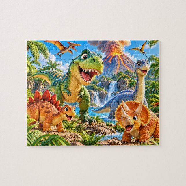 Dinosaur-Abenteuer (Horizontal)