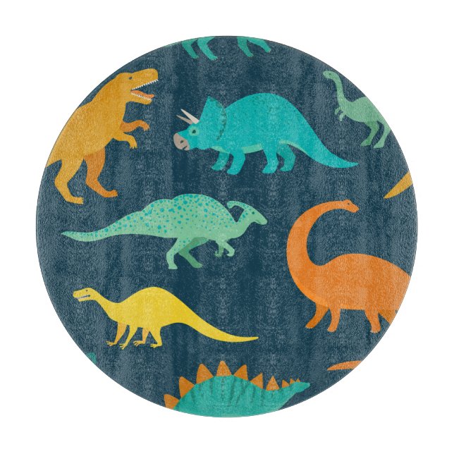Dinosaur Adventure: Das Kinderzimmer der Kinder Schneidebrett (Vorderseite)