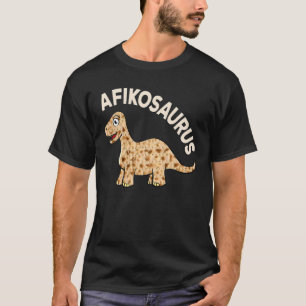 Dinosaur Afiko T-Shirt Hebrew Passover Jewish Funn