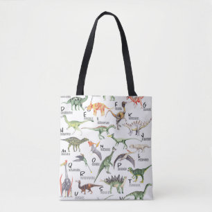 Dinosaur Alphabet Tasche