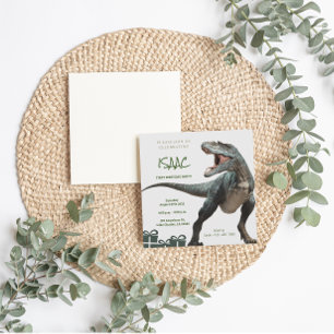 Dinosaur Anniversaire Carte d'invitation