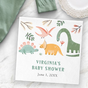 Dinosaur Baby Dusche Serviette