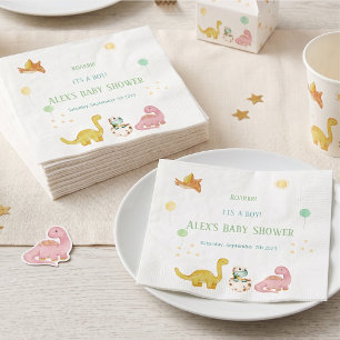 Dinosaur-Baby-Party Serviette