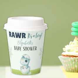 Dinosaur Baby Shower Party Napkins for Boy Pappbecher