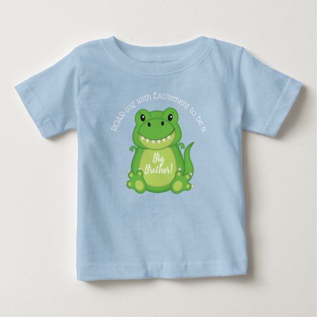Dinosaur Baby Shower T-Rex Baby T-shirt (Vorderseite)