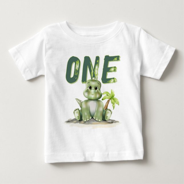 Dinosaur Baby T - Shirt (Vorderseite)