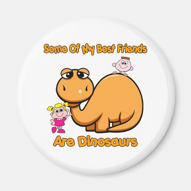 Dinosaur Best Friends Magnet (Vorne)