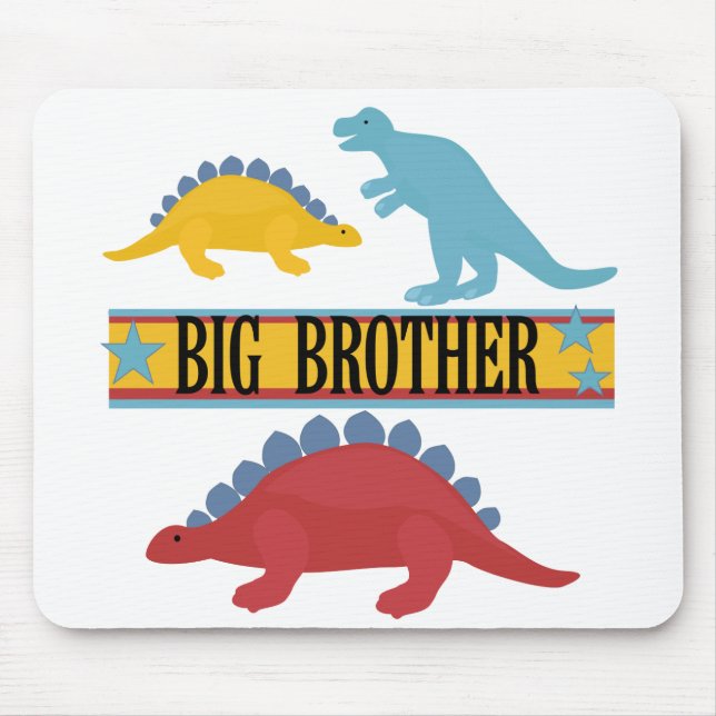 Dinosaur Big Brother Mousepad (Vorne)