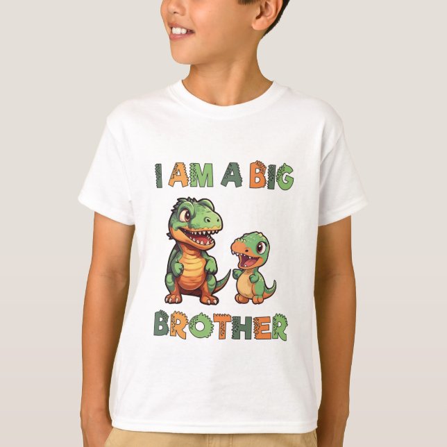 Dinosaur Big Brother T-Shirt (Vorderseite)