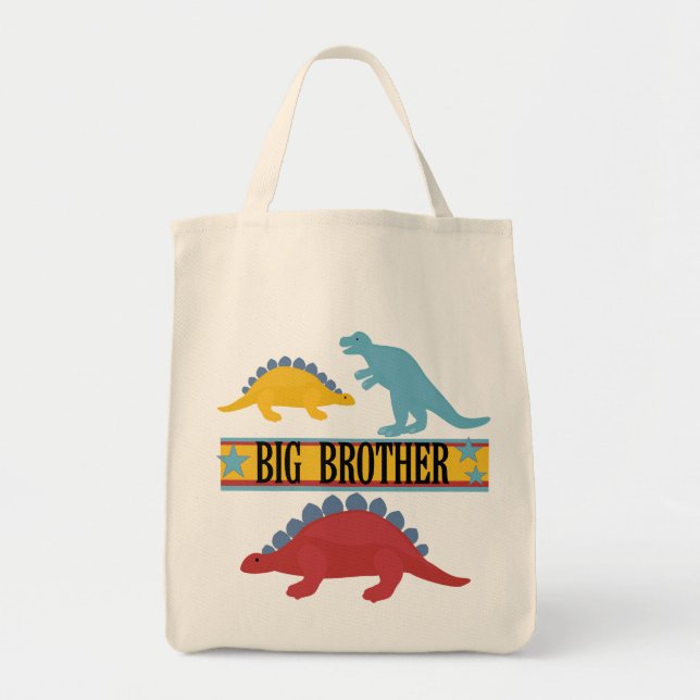 Dinosaur Big Brother Tragetasche (Vorne)
