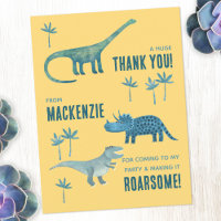 Dinosaur Birthday Party Danke