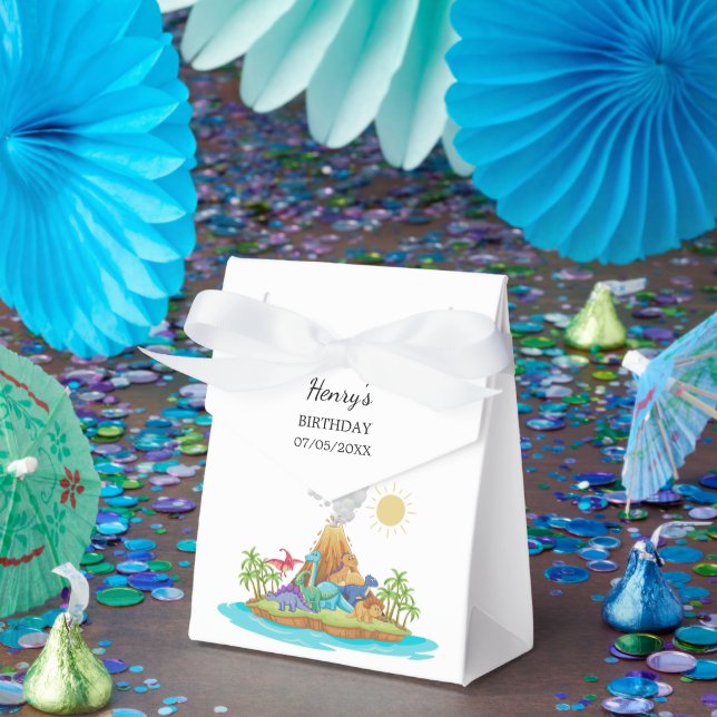 Dinosaur Birthday Party Geschenkschachtel (Party)