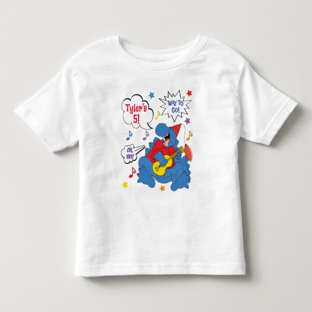 Dinosaur Birthday Party Kleinkind T-shirt (Vorderseite)