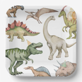 Dinosaur Birthday Party Paper Teller