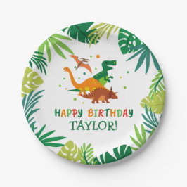 Dinosaur Birthday Party Teller