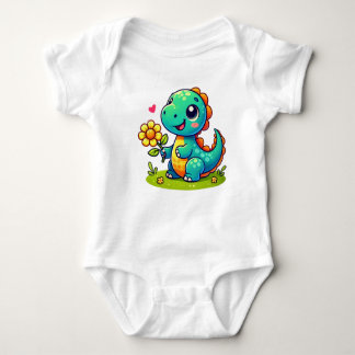 Dinosaur Bodysuit Baby Strampler