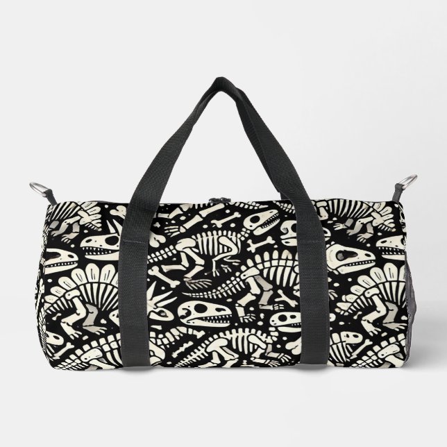 Dinosaur Bone Adventure Duffle Bag (Vorderseite)
