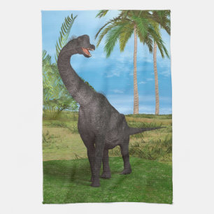 Dinosaur Brachiosaurus Handtuch