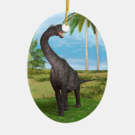 Dinosaur Brachiosaurus Keramik Ornament
