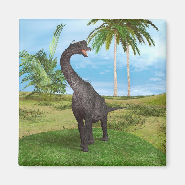 Dinosaur Brachiosaurus Magnet (Vorne)