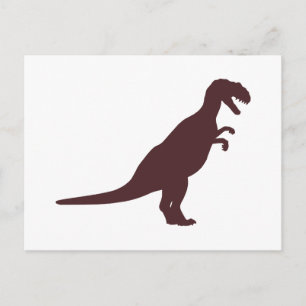 Dinosaur Brown Postkarte