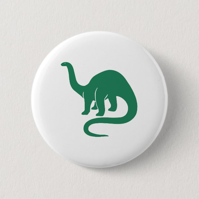 Dinosaur Button Green (Vorderseite)