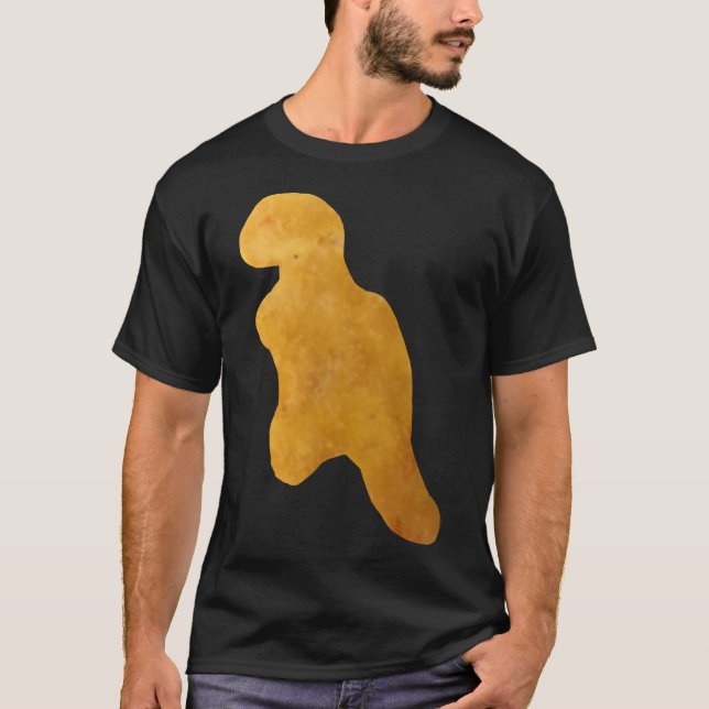 Dinosaur Chicken Nugget T Rex   T-Shirt (Vorderseite)