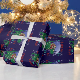 Dinosaur Christmas Geschenkpapier