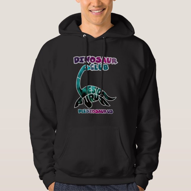 DINOSAUR CLUB PLESIOSAURUS HOODIE (Vorderseite)