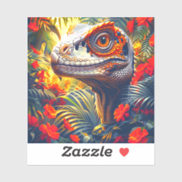 Dinosaur Custom-Cut Vinyl Sticker