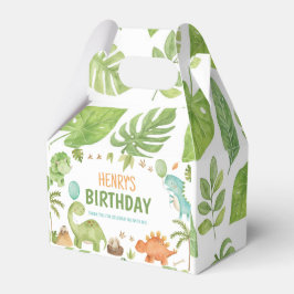 Dinosaur Cute Boy Birthday Party Geschenkschachtel