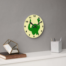 Dinosaur Design Runde Wanduhr