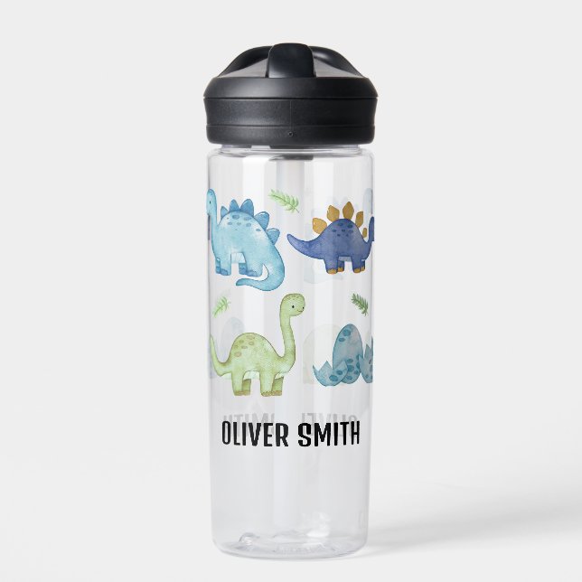 Dinosaur Design Trinkbehälter Individuelle Name Trinkflasche (Vorderseite)