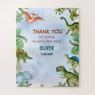Dinosaur Dino T-rex Geburtstagsgeschenk Vielen Dan