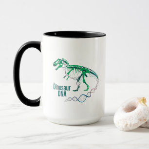 Dinosaur DNA Skeleton - Prähistorischer Genetische Tasse