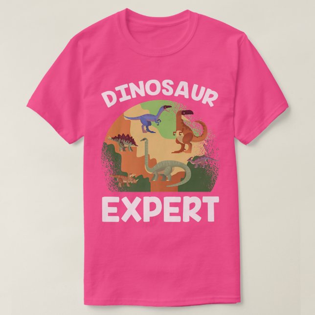 Dinosaur Expert Paleontologe Profession Science T-Shirt (Design vorne)