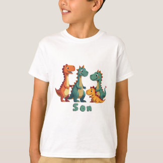 Dinosaur Family T - Shirt (Sohn)