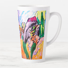 Dinosaur Felsen Milchtasse