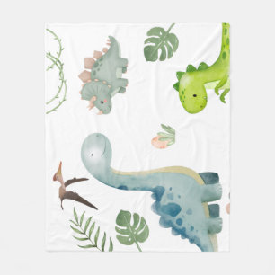 Dinosaur Fleecedecke