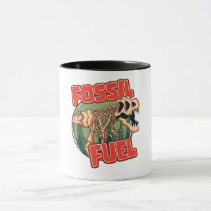 Dinosaur "Fossiler Brennstoff" Tasse