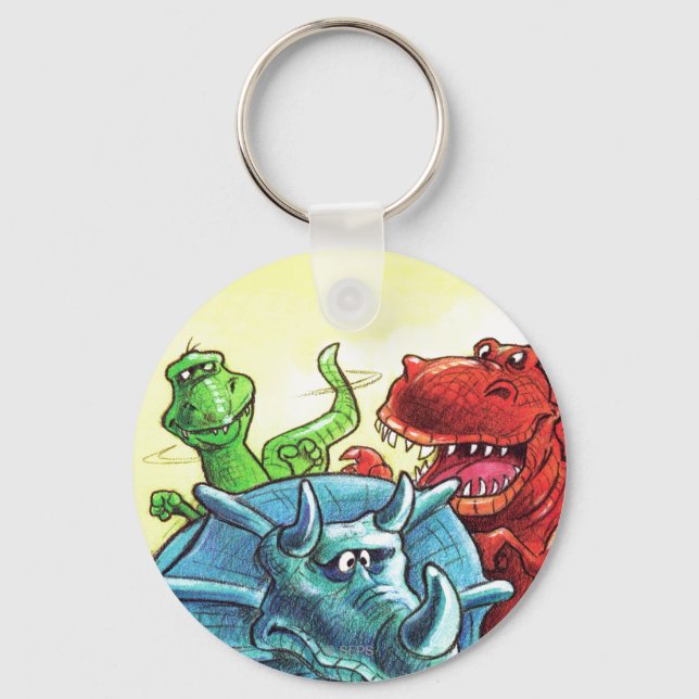 Dinosaur Friends Schlüsselanhänger (Vorderseite)
