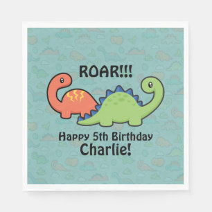 Dinosaur Fun Serviette